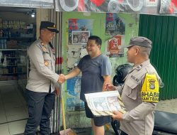 Kapolsek Ndona, Iptu I Gede Wisna, S. H Gelar Sosialisasi Mudik Aman Dan Pemberantasan Premanisme