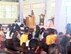 Kapolsek Maurole Gelar Sosialisasi Pencegahan Kekerasan Dalam Rumah Tangga Dan Kekerasan Seksual Terhadap Anak Dibawah Umur